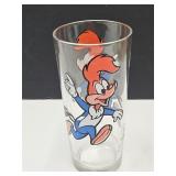 VTG Pepsi Cartoon Glass WOODY WOODPECKER