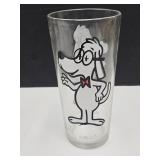 VTG Pepsi Cartoon Glass MR. PEABODY