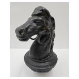 Cast Iron Horse Head 12.5" H