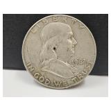 1962 D Silver Franklin Half Dollar Coin