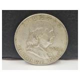 1963 D Silver Franklin Half Dollar Coin