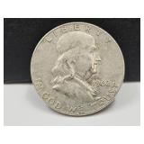1962 D Silver Franklin Half Dollar Coin