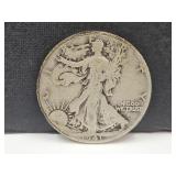 1941 S Silver Walking Liberty Half Dollar Coin
