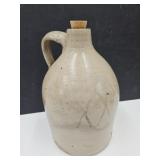Antique  1 Gal Salt Glazed Moonshine Crock