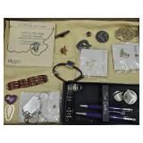 Costume Jewelry & Pin Set