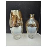 Peach Luster Vases Up To 14.5" H &