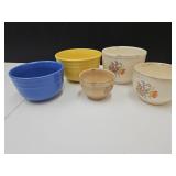 VTG Mixing Bowls, Oxford, Homer Laughlin Up To 7"
