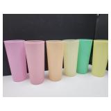 Lot of VTG Plastic Tupperware Cups