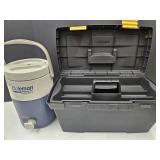 Coleman Thermos Jug & Tool Box