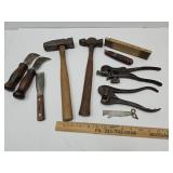 Vintage Tools Crimpers, Knives +