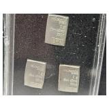 3 Grams Valcambi Siver Bars