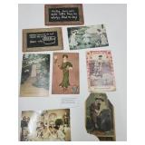 Charming Early 20th Cent. Sentimental Postcards