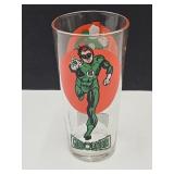 VTG Pepsi Cartoon Glass GREEN LANTERN