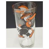 VTG Pepsi Cartoon Glass; BEAKY BUZZARD