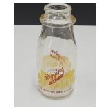 VTG ADV Riggins 1 Pint Milk Bottle