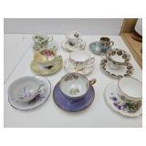 Collection Of Nice Tea Cups & Saucers