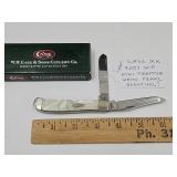Case XX 9207 W P Mini Trapper White Pearl Knife