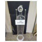Very Large  47" h  Labroratory Glass NO SHIP