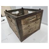 Primitive Best Ever Milk  Dairy Crate