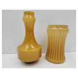 Empoli Butterscotch Art Glass Pieces up to 9"H