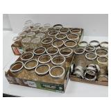 Large Lot Of Ball Pint & Half Pint Jars
