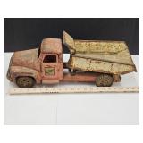 VTG Very Played W Buddy L Toy Truck 22" L