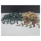Over 2.5 Pounds Little Plastic Army Men