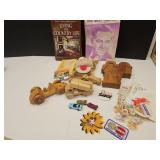 Vintage Toys; Cow Puppet & Wood Toys +