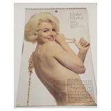 Vintage 1974 Marilyn Monroe Calendar