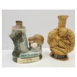 2 Whiskey Decanters- Jim Beam & Louisville, Ky