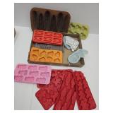 Large Lot Of Soap / Silicone Molds