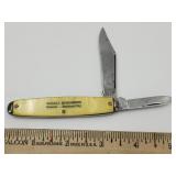 2 Blade Adv Pocket Knife Muncie & Hartford City