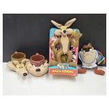 Looney Tunes Wile E Coyote Toy Lot