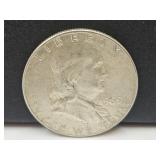 1963 D Silver Franklin Half Dollar Coin