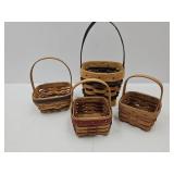 Longaberger Baskets, Resin Basket Planter 8"w