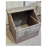 Primitive Fire Wood Box 25 x 19 x 23" h