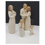 Willow Tree Lot of 4 Broken/Repaired Figures