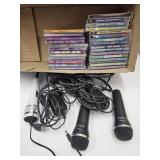 Lot  Of CDs & Mircophones
