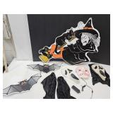 Halloween Decor  Mask,  Signs SEE PICS