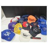 Lot Of Hats & Snap On Flashlight