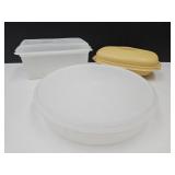 Tupperware Food Storage & Strainer Dish