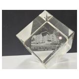 Ball South Tower Ground Breaking Paperweight
