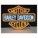 New Harley Davidson LED Sign 16" x 12"