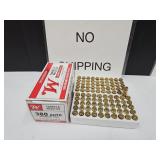 Winchester 380 Auto 100 RDS Gun Ammo
