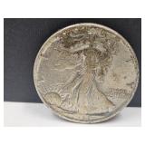 1943 Silver Walking Liberty Half Dollar Coin