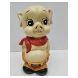 VTG Piggy Bank 11.5"H Ceramic