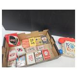 Fisher Price Telephone, Lot Of Cards, NASCAR, Coke