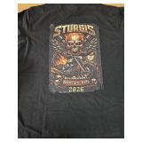 New 2026 Sturgis Bike Week T Shirt Sz 2XL