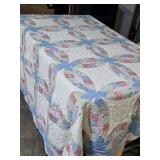 Vintage Cutter  Quilt 80 x 78"