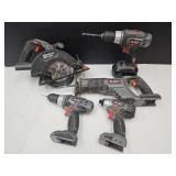 Lot Of Proter Cable Power Tools 1 Battery Untested